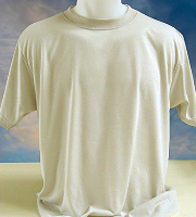 Vapor Apparel adult basic t-shirt in November white
