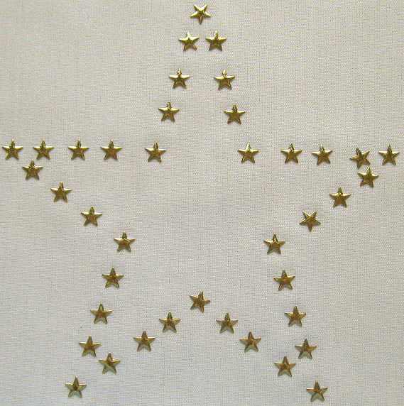 Star star nailhead design (pack of 20)